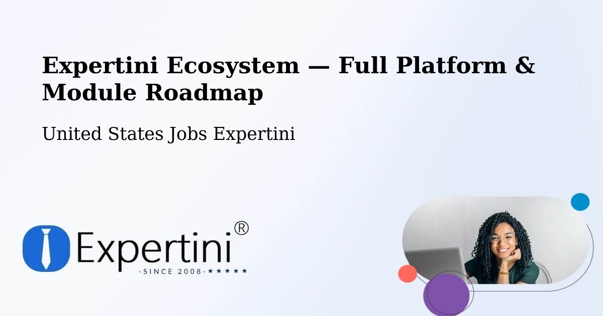 Expertini Ecosystem — Full Platform & Module Roadmap – Derry